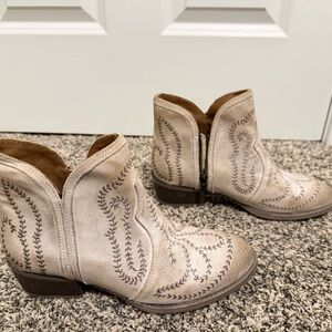 Elegant Embroidered Ankle Booties